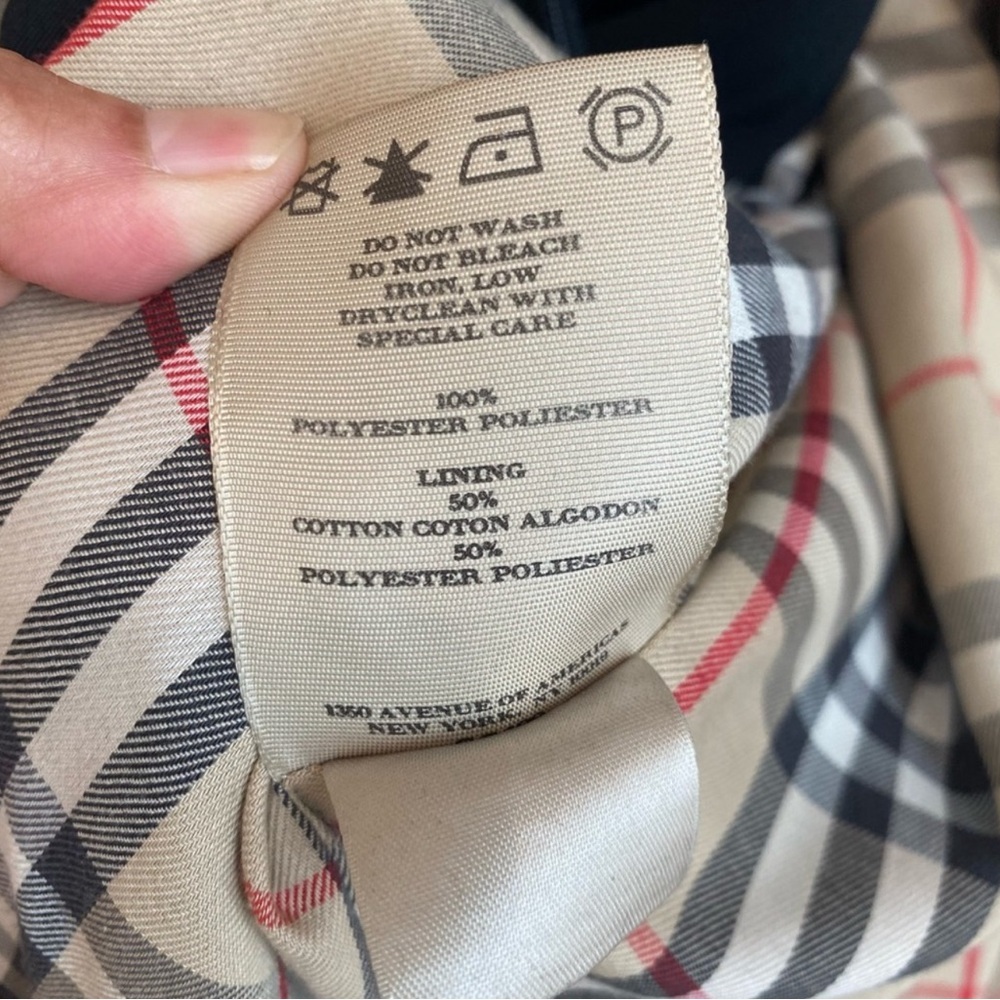 Burberry Men’s Black Long Waterloo Heritage Trench Coat, Size 34 - Picture 7 of 16